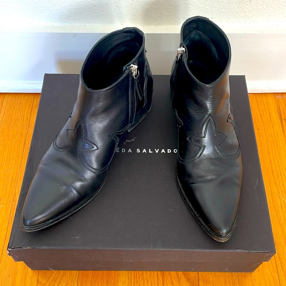 Freda Salvador Ankle Boots 7.5
